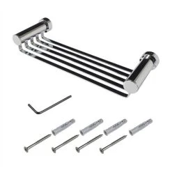 Schlussverkauf 🔔 Flaschen-Schwammkorb Badzubehör Badaccessoires Tiger Verdi 2007 Chrom Glänzend 🎁