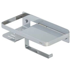 Besorgen 👏 Tiger Caddy Toilettenpapierhalter Mit Praktischer Ablage, Toilettenrollenhalter Aus Edelstahl Mit Ablagefläche Für Z.B. Smartphone Oder Einer Box Für Feuchtes Toilettenpapier, Farbe: Chrom ✔️ -Tiger Verkäufe unnamed file 112