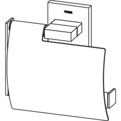 Neu ✨ Tiger Items Toilettenpapierhalter Mit Deckel Chrom, 281620346 🔔 -Tiger Verkäufe unnamed file 233