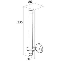 Am billigsten 🥰 Tiger Boston Reserverollenhalter Edelstahl Gebürstet, 305430946 ✨ -Tiger Verkäufe unnamed file 449