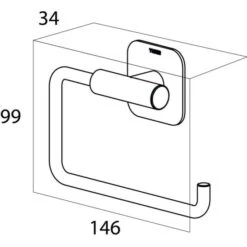 Großhandel 😉 Tiger Toilettenpapierhalter Colar Ohne Bohren Silbern 1314030946 👏 -Tiger Verkäufe unnamed file 501