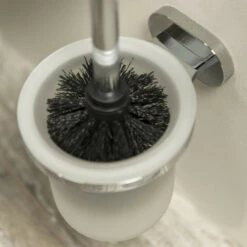 Brandneu 🌟 Tiger Lucca WC-Bürste Und Halter Chrom, 1304930346 💯 -Tiger Verkäufe unnamed file 682