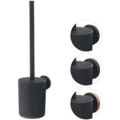 Brandneu ✔️ Tiger Urban Toilettenbürste, WC-Bürstengarnitur Zur Wandbefestigung, Schwarz 😍 -Tiger Verkäufe unnamed file 7