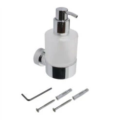 Billig 🧨 Seifenspender Bad Lotion Dosierer Badaccessoires Tiger Verdi 2010 Chrom Glänzend 🥰