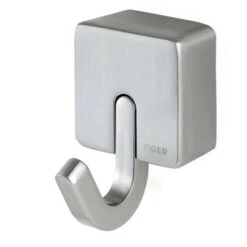 Bester Verkauf ❤️ Tiger Impuls Handtuchhaken Silber 4,8x5,5 Cm 387130946 🌟