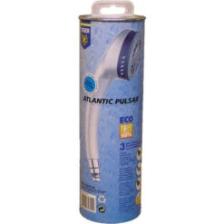 Coupon ✔️ Tiger Atlantic Pulsar Eco Duschkopf Mit Drei Funktionen, Wassersparend Bis Zu 50%, Matt Verchromt ⭐