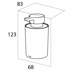 Bester Verkauf 😉 Tiger Urban Seifenspender Freistehend, Farbe: Schwarz, Mit Herausnehmbaren Innenbehälter Und Extra Großer Öffnung Zum Leichten Befüllen 🎁 -Tiger Verkäufe unnamed file 799