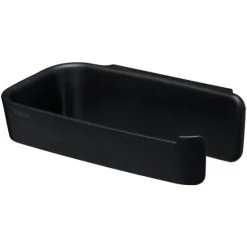 Aktion 🤩 Tiger Tess Toilettenpapierhalter, Montage Zum Kleben Oder Schrauben, Kunststoff, Farbe: Schwarz, 145x45x81 Mm 🥰 -Tiger Verkäufe unnamed file 824