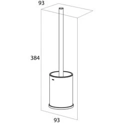 Billig 🎁 Tiger Colar Toilettenbürste Mit Halter Freistehend, Edelstahl, Schwarz Pulverbeschichtet, Herausnehmbarer Kunststoffeinsatz Zum Einfachen Reinigen 🛒 -Tiger Verkäufe unnamed file 835