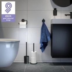 Großhandel 🥰 Tiger Tune Haken, Montage Ohne Bohren Dank Integrierter Klebefolie, Optional Befestigung Zum Schrauben, Black Metal Gebürstet/Schwarz, 54 X 65 X 25 Mm 😀 -Tiger Verkäufe unnamed file 840