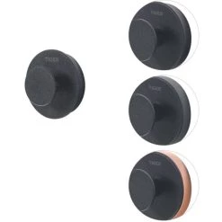 Coupon 🛒 Tiger Urban Haken, Handtuchhaken Zum Kleben, Farbe: Schwarz, Mit Austauschbaren Dekor-Ringen Zur Individuellen Gestaltung 🔥 -Tiger Verkäufe unnamed file 852