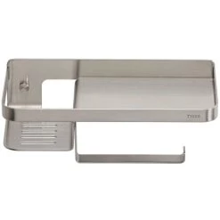 Aktion ✔️ Tiger Toilettenpapierhalter Mit Ablage, Edelstahl Gebürstet, BxHxT 👍 -Tiger Verkäufe unnamed file 880