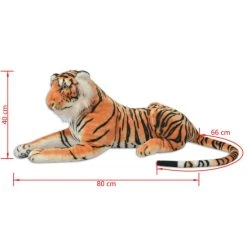 Budget 😍 Tiger Plüschtier Braun XXL "HOMMIE" 6453 🧨 -Tiger Verkäufe unnamed file 906