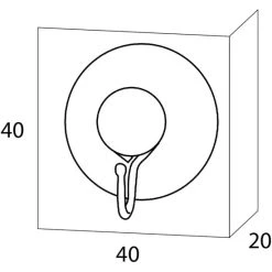 Aktion ✔️ Tiger-Saughaken Klein 3 Stück Transparent 😍 -Tiger Verkäufe unnamed file 916