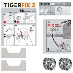 Aktion 🎉 Tiger Klebesystem TigerFix Type 2 Metall 398830046 👏 -Tiger Verkäufe unnamed file 970
