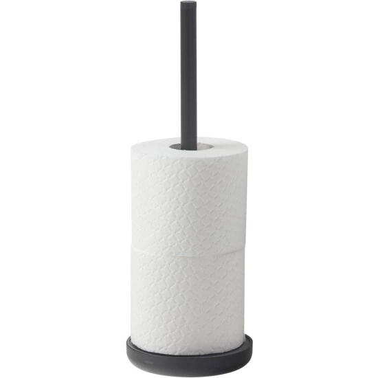 Schlussverkauf ✨ Tiger Urban Reserverollenhalter Freistehend, Farbe: Schwarz, Mit Austauschbaren Endkappen Zur Individuellen Gestaltung,12, 5x36 Cm ✨ 2 Schlussverkauf ✨ Tiger Urban Reserverollenhalter Freistehend, Farbe: Schwarz, Mit Austauschbaren Endkappen Zur Individuellen Gestaltung,12, 5x36 Cm ✨ – Bild 2